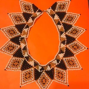 Handmade Beaded Collar